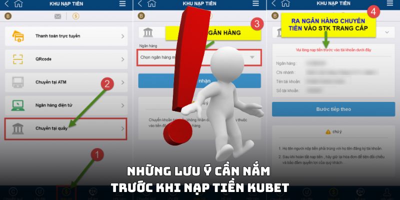 Những lưu ý cần nắm trước khi nạp tiền 18win