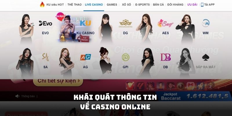 Khái quát thông tin về casino online 18Win