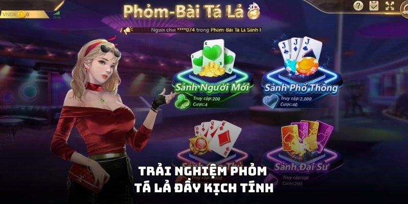 Thử vận may với game bài xì dách