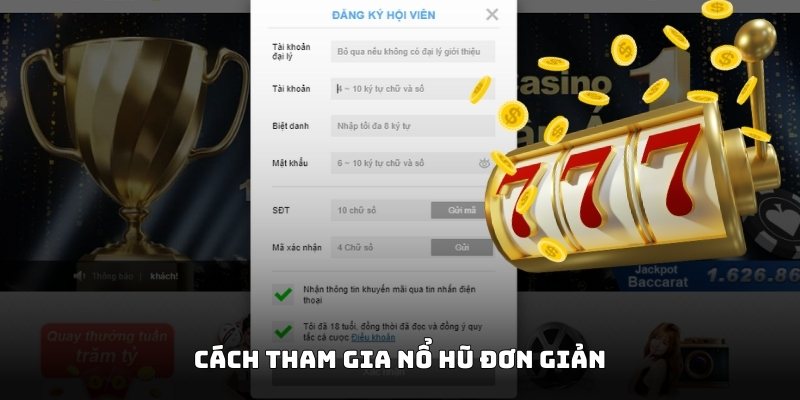 Luật chơi nổ hũ đơn giản tại 18Win